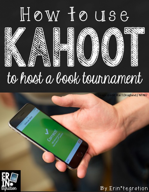 Using the free web app Kahoot to host a book tournament