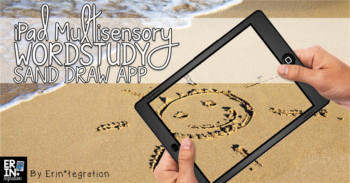 writing words in the sand with sand draw