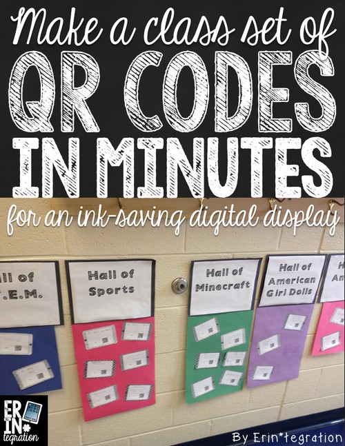 Make a class set of QR codes that link to images using batch entry QR form on Google Sheets