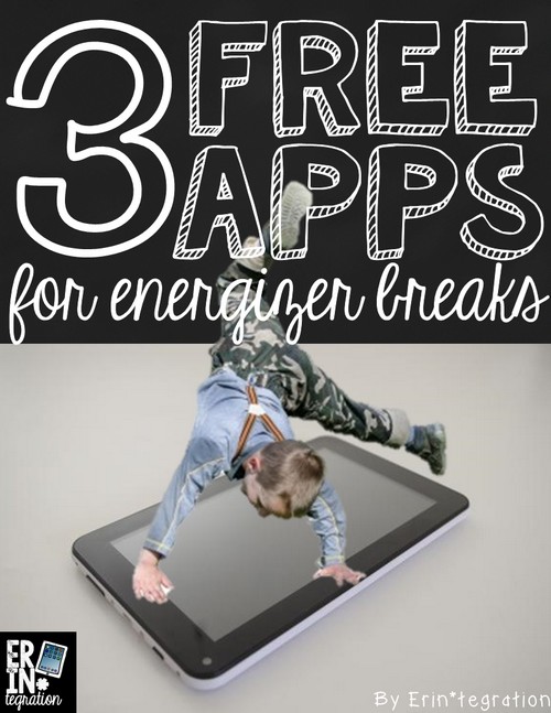 3 free iPad apps to use for energizer breaks in the classroom