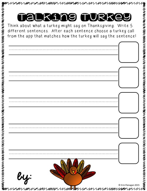 Thanksgiving free download for ipad activity using free turkey calling apps. Check it out!