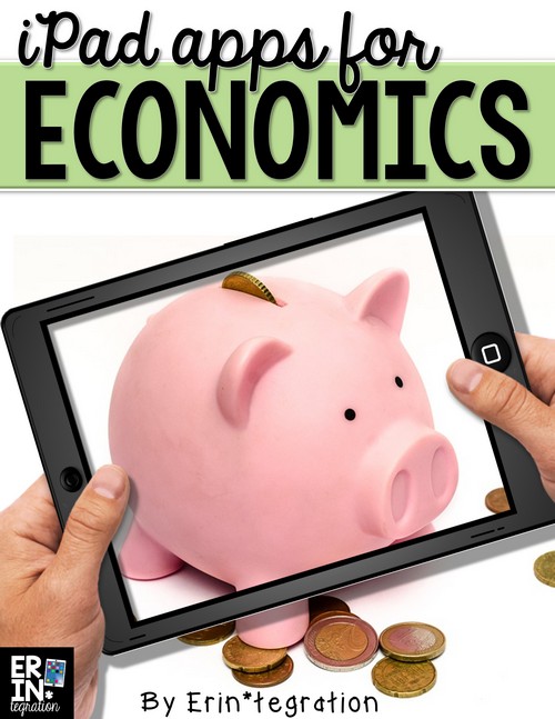 iPad apps for teaching economics in the elementary classroom. Includes a free student record sheet and spending reflection questions at the link. Integrate iPads into social studies!