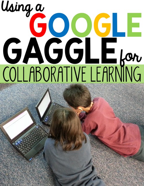 Collaborative Learning on Google gets even better with the Google Gaggle! Elementary students sometimes need help when using Google Apps #GAFE. See how this collaborative learning strategy transformed my classroom, reduced passive screen time, and increased engagement & productivity.