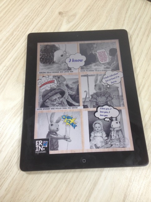 Use the free iPad app PicCollage to make digital comics on the iPad. Is there anything this awesome app can't do?