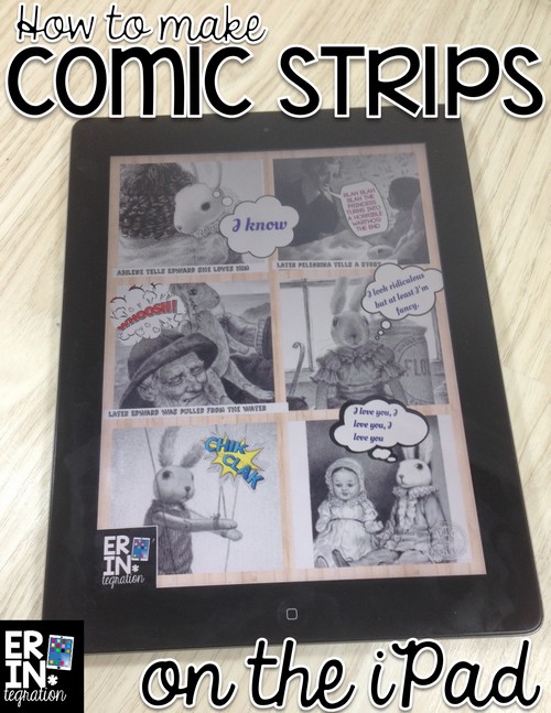 Use the free iPad app PicCollage to make digital comics on the iPad. Is there anything this awesome app can't do?