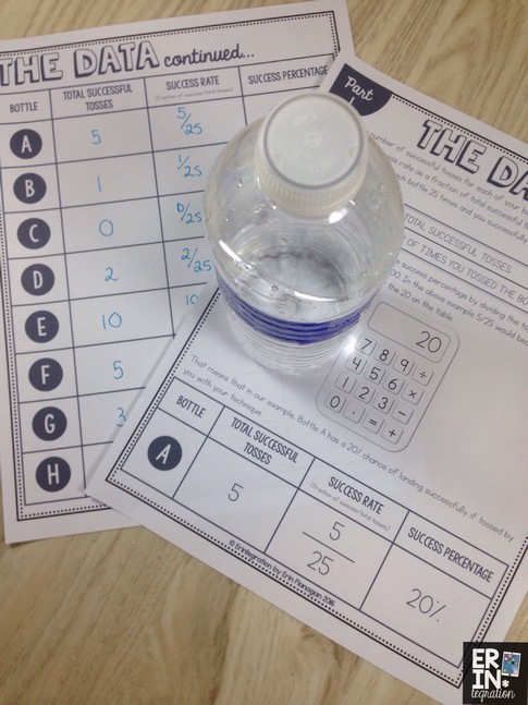 Probability + Bottle Flipping = Fun Learning! – i ❤ edu