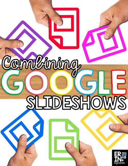 Learn how to quickly and easily combine multiple slides from student slideshows into one large slideshow with Google Slides. Perfect for sharing results of Google Scoot, Google Interactive Notebooks and other Google Slides activities in the classroom. Directions include options for Google Classroom and Google Drive.