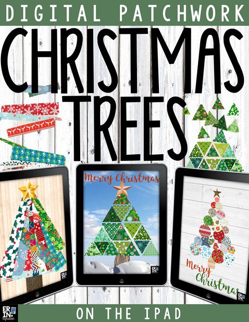 Learn how to create digital patchwork style Christmas Trees on the iPad using the free iPad app Pic Collage. No cutting, no glue, no mess and almost limitless designs. Digital Christmas Trees can even be printed for a unique holiday bulletin board. Learn an easy way to integrate technology into your Christmas plans this holiday season.