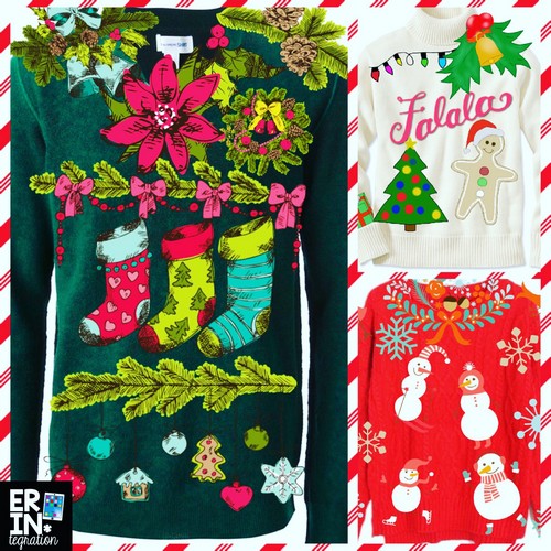 Use the app Pic Collage to design an ugly Christmas Sweater on the iPad using the in-app image search and stickers or clips. Learn how to integrate technology during the holidays with this engaging ugly Christmas sweater activity for the classroom.