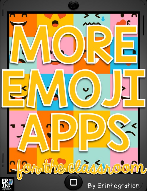 Check out this list of even more FREE Emoji iPad Apps and how to use them in the classroom. Apps can be used in a reading or math center or as a fun break break. Plus learn why using Emoji iPad Apps in the classroom and exposing students to Emojis is important.