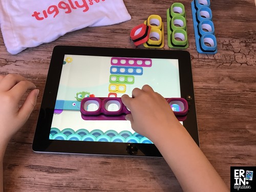 Tiggly toys bring blended learning into the primary classroom with interactive manipulatives and apps that mix the real world and digital. Learn more about what Tiggly is and how it can be used in the elementary classroom. Tiggly Math, Tiggly Words, Tiggly Shapes lessons on the iPad. iPad Apps