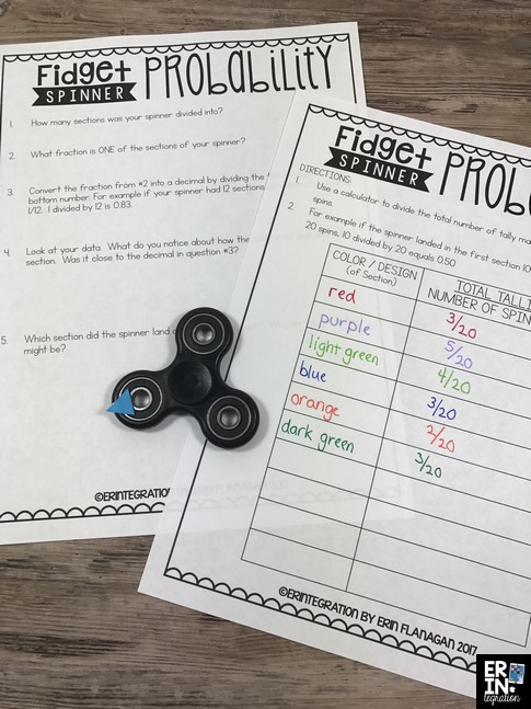 Fidget Spinners in the classroom driving you crazy? Try these high-interest activities, STEM challenges, and learn how to take a trend and turn it into a math and science lesson students will love. Includes a FREE download activity and printables for using fidget spinners in the classroom.