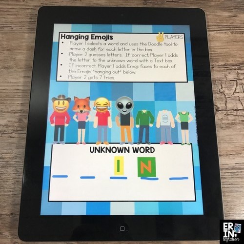 Learn how to use the fabulous iPad app Pic Collage to create game boards or play games right on the app. Plus get access to a FREE GAME BOARD to try now! Pic Collage in the classroom, technology lessons, iPad activities, Free download, Pic Collage activities, Emojis in the classroom