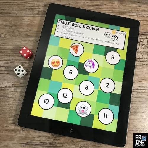 Learn how to use the fabulous iPad app Pic Collage to create game boards or play games right on the app. Plus get access to a FREE GAME BOARD to try now! Pic Collage in the classroom, technology lessons, iPad activities, Free download, Pic Collage activities, Emojis in the classroom