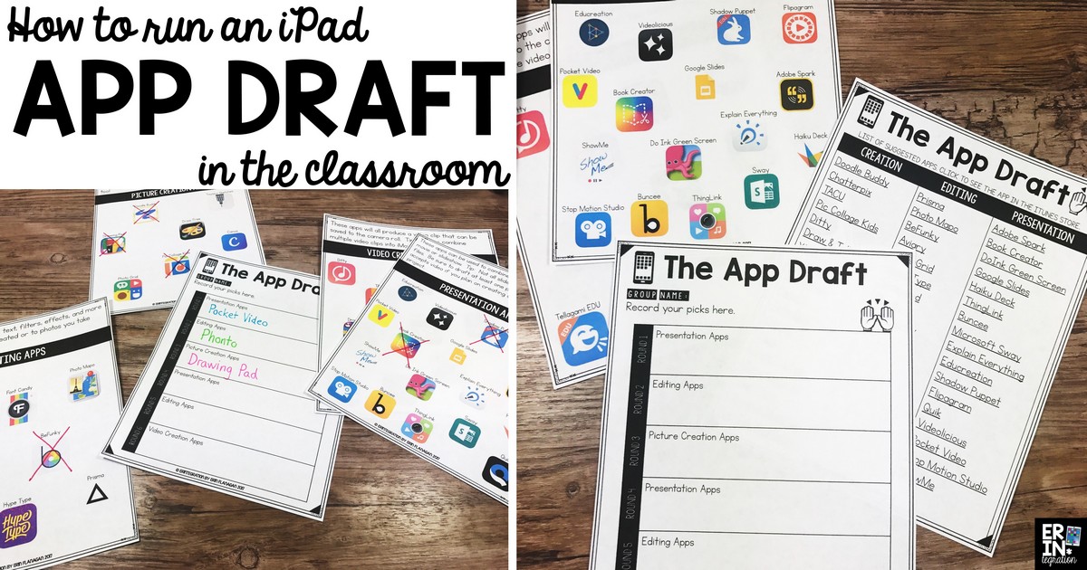 have an ipad app draft in the classroom erintegration draft paper app