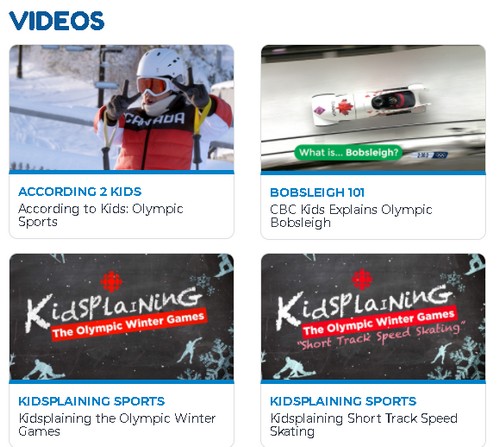 Winter Games for Kids Videos