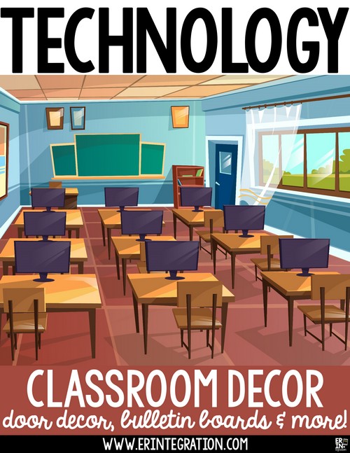 Make integrating technology into your classroom more seamless with computer lab decor, technology decor, bulletin boards, and posters with simple, uncluttered designs that appeal to all ages. 