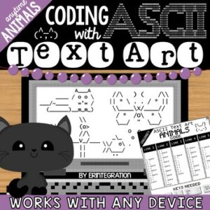 Animals Coding with ASCII Text Art for Any Device