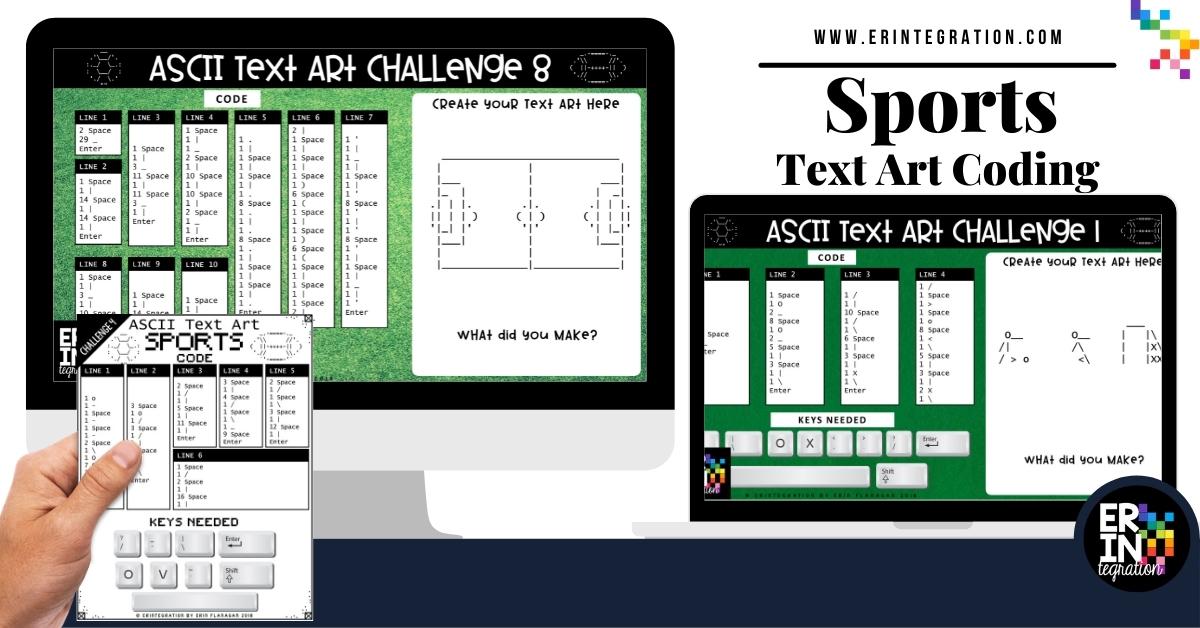 Coding with ASCII Text Art for Any Device: SPORTS - Erintegration