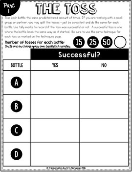 Graphing -- Water Bottle Flipping