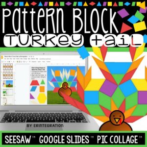 Digital Thanksgiving Activities for Math: Shapes, Tally Charts & Bar Graphs