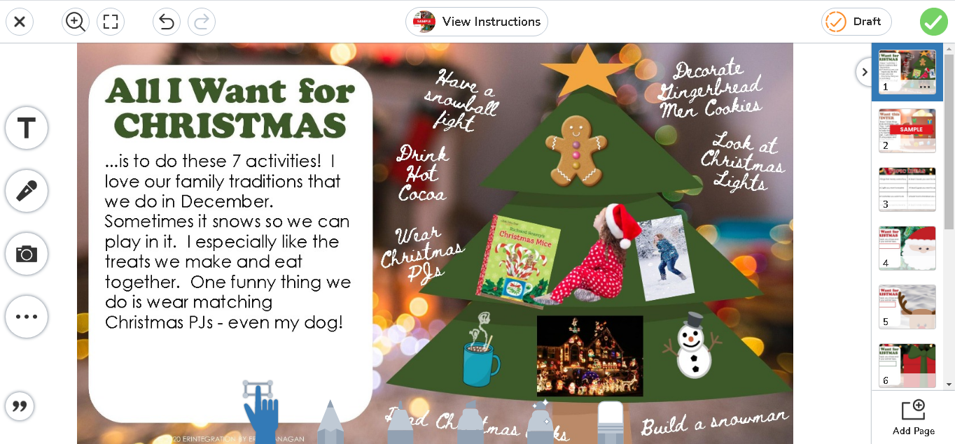 Christmas Wish List Activities On Google Slides Seesaw Erintegration