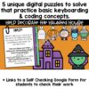 Halloween Digital Escape Room Keyboarding & Coding (Includes Unplugged ...
