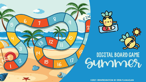 Online Board Game Template (Editable Google Slides)