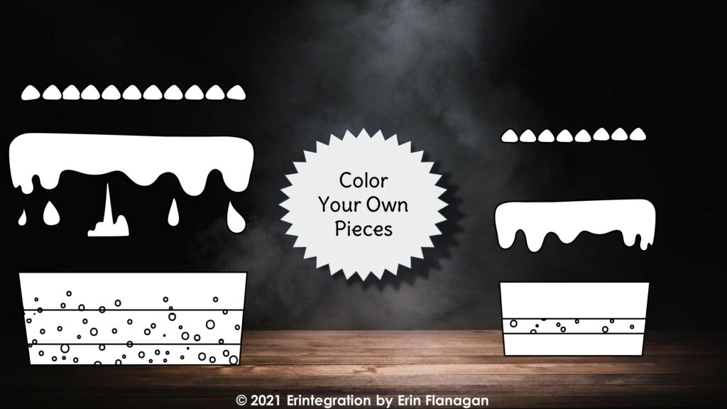 Erintegration Halloween Create a Cake image editable shapes