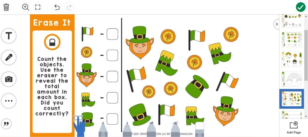 Seesaw Basics Saint Patrick's Day Screenshot 2